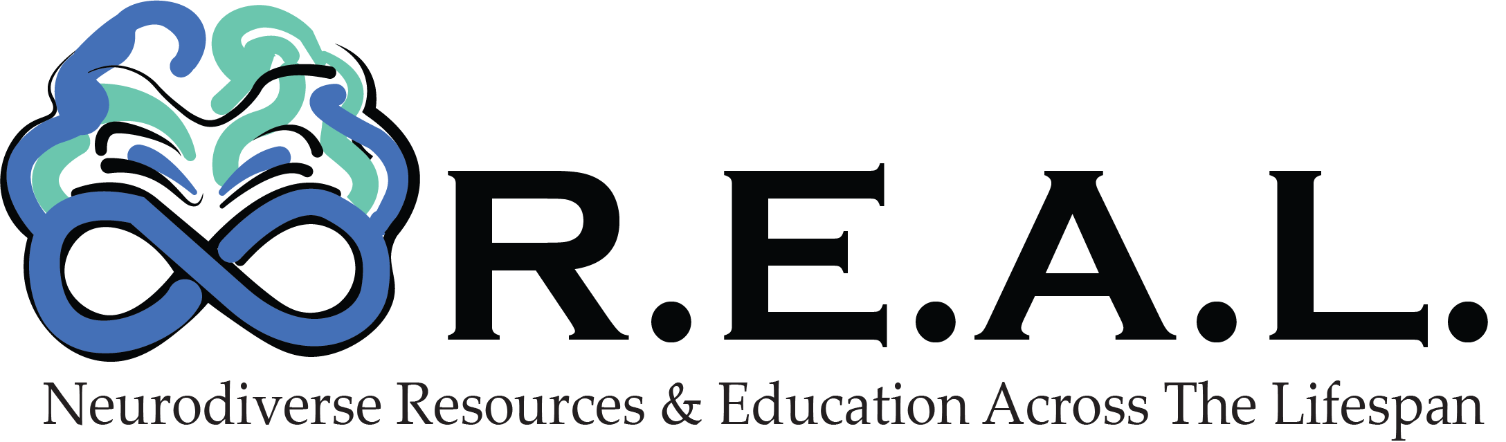 R.E.A.L. Neurodiverse logo